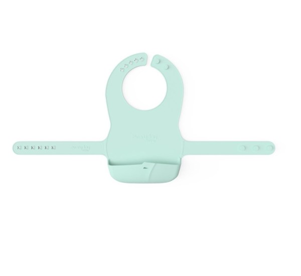 Everyday baby silikonski podbradnjak, mint boja
